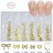 FEIlei 3D Nail Charms Heart Nail Art Studs Nail Jewelry for DIY Crafts Nail Art Decor - Buy Online on GoSupps.com