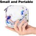 Libelle Flower Sanitary Storage Bag - Large Menstrual Cup Pocket with Zipper | Period Inserts & Tampon Storage for Girls & Women - Multicolored - Buy Online on GoSupps.com