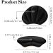 Sibba 4 Pairs High Heels Cushion Pads and Heel Grips for Shoes - Prevent Slipping and Blisters - Black - Buy Online on GoSupps.com