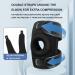 Adjustable Elbow Brace for Tennis Elbow Support | Tendonitis & Arthritis Relief - 38cm Black - Buy Online on GoSupps.com