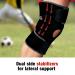 ACE Adjustable Compression Knee Support with Stabilizers - Firm Support for Weak, Sore, or Injured Joints. Dual Side Stabilizers, Adjustable Straps, Breathable Material - One Size Fits Most - Buy Online on GoSupps.com