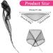 4 Pieces Triangle Hair Net for Rollers Black Hairnets for Women Mesh Plopping Cap for Drying Curly Hair Mesh Crochet Hair Net Sleep Net Triangular Hair Setting Net for Sleeping 35 x 35 x 57 Inches - Buy Online on GoSupps.com