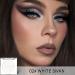 Erinde Single White Eyeshadow Palette | Nude Tones Matte & Waterproof | Highly Pigmented Long-Lasting Eye Makeup 302 White - Buy Online on GoSupps.com