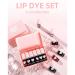6-Piece Korean Lip Tint Stain Set | Long-Lasting Waterproof Lip & Cheek Tint | High Pigment Mini Liquid Lipstick Trio | Moisturizing & Lightweight Formula - Buy Online on GoSupps.com