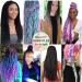 SHUOHAN 6 Pack Ombre Jumbo Braiding Hair Extensions 24 Inch - Purple Red to Light Pink to Lake Blue - High Temp Synthetic Fiber for Box Braids & Crochet Braids - Buy Online on GoSupps.com