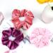 Kavya Hair Tie - 12 Soft Elastic Scrunchies for Girls & Women | Cute Purple Hair Accessories - Buy Online on GoSupps.com