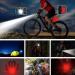 Akale Rechargeable Bike Light Set - LED Bicycle Lights Front and Rear - 4 Light Modes - IPX4 Waterproof - Easy Install for Kids, Men, Women - Road Safety - 2 Pack Black - Buy Online on GoSupps.com