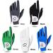 Men's Golf Glove Rain Grip 2 Pack - Black/Gray/Green - Sizes S-XL - No Sweat Technology - Ambidextrous - Buy Online on GoSupps.com