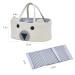 InfiBay Baby Diaper Caddy Organizer with Removable Dividers - Cute Bear Basket - Portable Nursery Storage Basket - White - Buy Online on GoSupps.com
