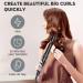 6 in 1 Curling Wand Set with Tourmaline Ceramic Technology and Accessories - Black - Buy Online on GoSupps.com