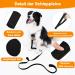 X XBen Waterproof 15m Drag Line for Dogs | Secure Rubberized Leash & Lockable Carabiner for Medium-Sized Dogs | Durable Training Line with Hand Loop - Black - Buy Online on GoSupps.com