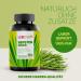 Lebpur Organic Barley Grass Capsules - 60 High-Dose Vegan Capsules (1000mg Daily) - 100% Organic Lab Tested Made in Germany - No Additives - Buy Online on GoSupps.com
