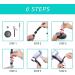 Hands-Free Hair Dryer Stand Holder - Adjustable 63in/160cm Suction Base for Effortless Styling | International Shipping - Buy Online on GoSupps.com