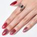 GLAMERMAID Red Magnet Cat Eyes Press-On Nails | Handmade Gel Fake Nail Kit - Ombre Rouge Glitter Stiletto & Oval Designs for Women - Buy Online on GoSupps.com