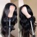 18 Inch Body Wave Lace Front Wig for Black Women - Pre Plucked Brazilian Virgin Human Hair - Natural Color with Bleached Knots - Buy Online on GoSupps.com