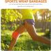 Healvian Athletic Wraps - 4 Rolls Self-Adhesive Breathable Foam Tape | Cohesive Sports Wrap for Ankle Wrist Finger & Elbow - Ideal for Injury Support & Sports Recovery - Buy Online on GoSupps.com