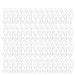 Faruta 200 pieces M ASK Ear grips Extension hooks S-shaped M ASK Extension ropes buckle hearing protection adjuster (color: white 150 pieces)