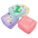 Healeved 4 pieces Storage bag Hygiene bags for women's articles Bags with zipper for napkins mini-in-house pocket pockets nylon material office breastfeeding insert cosmetics as shown 13x12.7cm