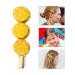 JoJoFuny 3PCS Food Hair Clips - Novelty Cartoon Hamburgers Barrettes Pins - Buy Online on GoSupps.com