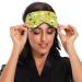 Haskirky Light Blocking Eye Mask for Adults - Breathable & Adjustable Travel, Yoga, Meditation - Deep Sleep Comfort - Cartoon Doodle Design - Buy Online on GoSupps.com