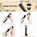 Professional Electric Makeup Brush Automatic Rotating Makeup Brush 360 Degree Cosmetic Brush With Foundation and Blusher Brush Heads - Buy Online on GoSupps.com