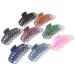 8 Pcs 4.3 Inch Multicolor Hair Claw Clips for Thick Hair - Strong Grip, Large Size - Women's Styling Accessories for Daily Use - Buy Online on GoSupps.com