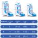 SFKLYU Child Ankle Support Brace - Padded Drop Foot Orthosis for Sprained Ankle & Broken Foot - International Shipping Available - Buy Online on GoSupps.com