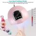 54W UV Nail Lamp LED UV Gel Polish Auto Sensor Curing Lamp with 3 Timer - Home & Professional - Buy Online on GoSupps.com
