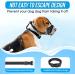Nasjac Dog Muzzle - Soft Nylon Pet Muzzles for Small Medium Large Dogs - Adjustable Reflective Dog Mouth Cover with Connection Strap Prevents Biting Barking Chewing S Black with Head Strap - Buy Online on GoSupps.com