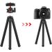 ULANZI MT-33 Flexible Mini Tripod with 1/4 Screw for Magic Arm, Octopus Tripod - Compatible with iPhone 12, Samsung, Canon, Nikon, Sony Cameras - Buy Online on GoSupps.com