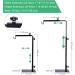 Reptile Lamp Stands for Habitat Cage | Adjustable Light Holders for Turtles Geckos & Lizards | Size M - Buy Online on GoSupps.com