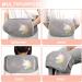 Votuku Unicorn Heat Bottle with Fluffy Cover & Belt - Soft Plush Hot Water Bottle for Hands Feet Neck & Back Relief - Buy Online on GoSupps.com