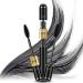 Mascara Black Volume and Length 4D Silk Fiber Waterproof Mascara Natural and Falsies Effect Lengthening Voluminous Full and Soft Mascara 5X Longer Smudge Proof for Short and Thin Lashes Eye Makeup 15 g (Pack of 1) - Buy Online on GoSupps.com