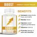 OPTML Boost: 100mg Caffeine & 200mg L-Theanine Energy Pills for Focus & Mood 120 Capsules No Crash No Jitters - Buy Online on GoSupps.com