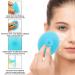 Silicone Face Scrubbers Exfoliator Cleanser Cleansing Brush Pad Men Women Value 3Pack Dry Skin Scrub Scrubby Pore Blackhead Removing Exfoliating-Unique For Girl Sister Best Friend (3 Pack Blue & Pink & Yellow) 3 Pack Mixed Color - Buy Online on GoSupps.com