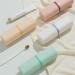Travel Toothbrush Holder Set - Portable Wash Cup & Toothpaste Organizer - Green Color - Buy Online on GoSupps.com