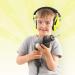 Dr.meter Children Noise Protection Headphones SNR 27dB - Ear Protection Earmuffs for School, Drum Kit, Autism - Yellow - Buy Online on GoSupps.com