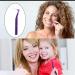 Buy Prasacco 25-Piece Interdental Brushes - 1mm L-Shaped Portable Non-Slip Handle for Effective Tooth Cleaning & Oral Care (Purple) - Buy Online on GoSupps.com