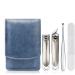 UHCPVHQQQ Nail Clipper Set Anti-Splash Diagonal Nail Scissors Pedicure Nail Tools Blue trim(Color:Blu)