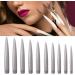 10Pcs/Set Halloween Nails Long Press on Nails for Women Nail Tips Super Long Ultra Finger Manicure DIY Tips for Halloween Party Natural Flat Nib 1 count (Pack of 1) Natural - Buy Online on GoSupps.com