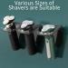 Hongjingda Self-Adhesive Razor Holder for Shower | Passpoy Free Men's Shaver Hook | Durable Bathroom Hanger in Black - International Shipping Available - Buy Online on GoSupps.com