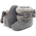 Yinuoday Winter Baby Girls Snow Boots - Warm Anti-Slip Toddler Prewalker Shoes (12-16 Months, Gray) - Buy Online on GoSupps.com