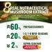 LABO Nutrition Organic Cordyceps Ultra 8 Medicinal Mushroom Supplement - Immunity & Energy Boost - Buy Online on GoSupps.com