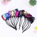 FRCOLOR 8 Pieces Sequin Cat Ears Headbands Reversible Shiny Sequin Hair Hoops Bling Hairband Hair Accessories for Women Girls - Buy Online on GoSupps.com