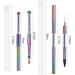 RIYAN Dual Ended Nail Art Acrylic UV Gel Extension Builder Flower Painting Pen Brush UV Gel Nail Art Brush Manicure Tool 6 - Buy Online on GoSupps.com