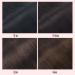 Vlasy 8 Inch Black Human Hair Clip in Extensions - Natural Thick Seamless 7 Pieces for Women - Buy Online on GoSupps.com