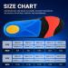 DACAT Plantar Fasciitis Insoles High Arch Support for Men & Women Orthotic Inserts for Heel Pain & Flat Feet Comfortable Work Boot Insoles Blue (Mens 7-7.5 / Womens 9-9.5 - Buy Online on GoSupps.com