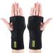 Wrist Brace Yosoo Night Sleep Adjustable Neoprene 1 Pair Wrist Splint Hand Brace for Wrist Carpal Tunnel Syndrome Support Arthritis Sprains and Bursitis Black Wrist Support