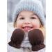 Boyiee 3 Pairs Baby & Toddler Winter Mittens | Kids Fleece Warm Mittens for 6-18 Months | Beige, Khaki, Black - Buy Online on GoSupps.com