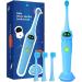 Rechargeable Electric Toothbrush-Blue-KD